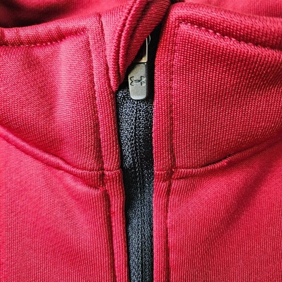 Under Armour Vail Colorado Cold Gear Jacket 1/4 Zip Golf Ski Pullover  Mens Sz M - Picture 4 of 16